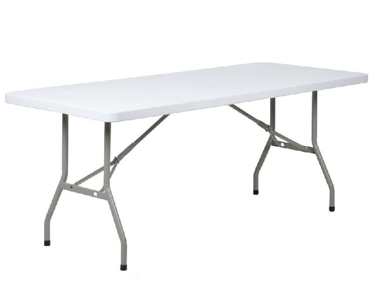 ZYS 1.8m Folding Table - White