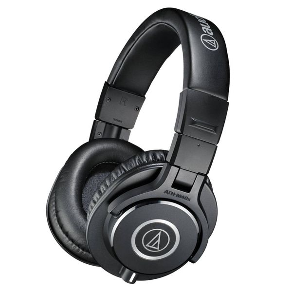 Audio-Technica Professional Monitor Wired Headphones Black ATH-M40x