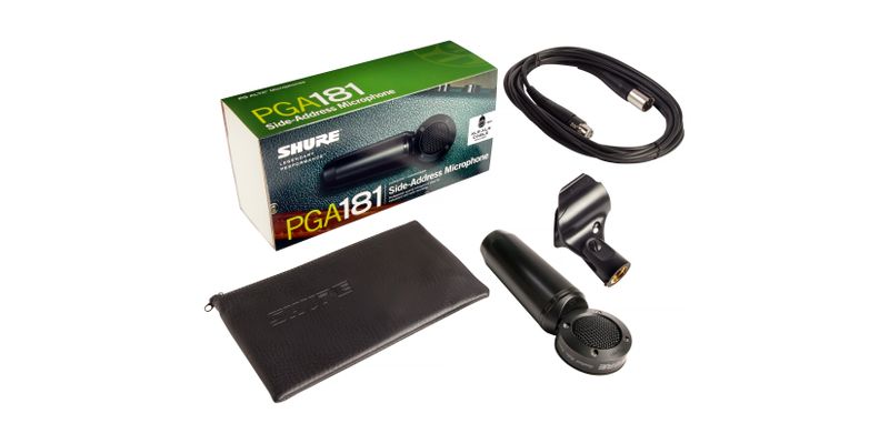 Shure PGA181 Side-Address Cardioid Condenser Microphone
