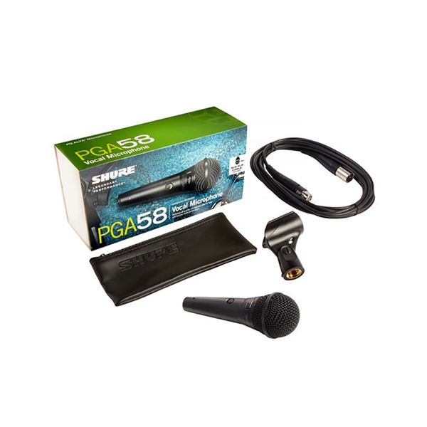 Shure PGA58 Cardioid Dynamic Vocal Microphone