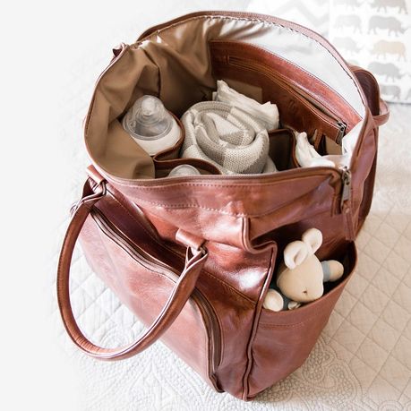 baby leather backpack