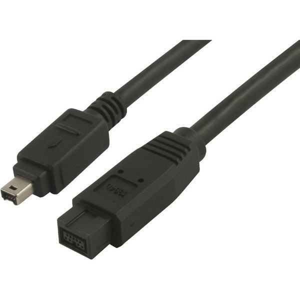 Monoprice 4-Pin to 9-Pin Firewire 1.8 Metre Cable - Black