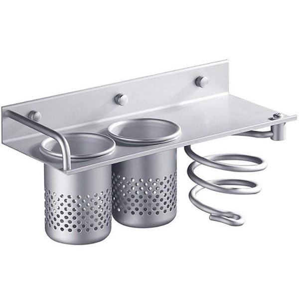 3-in-1 Hair Dryer Holder Rack