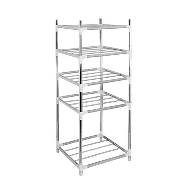 Stainless Steel 5-Tier Storage Rack