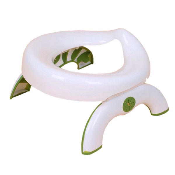 Portable Folding Child Toilet - White &amp; Green