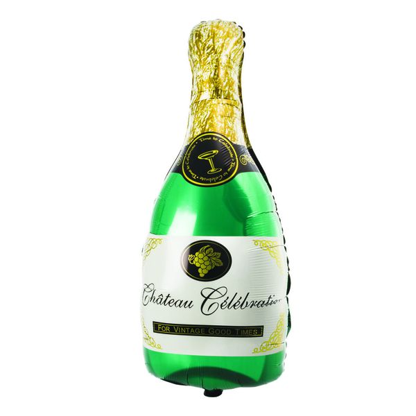 Champagne Bottle Foil Balloon - 90cm