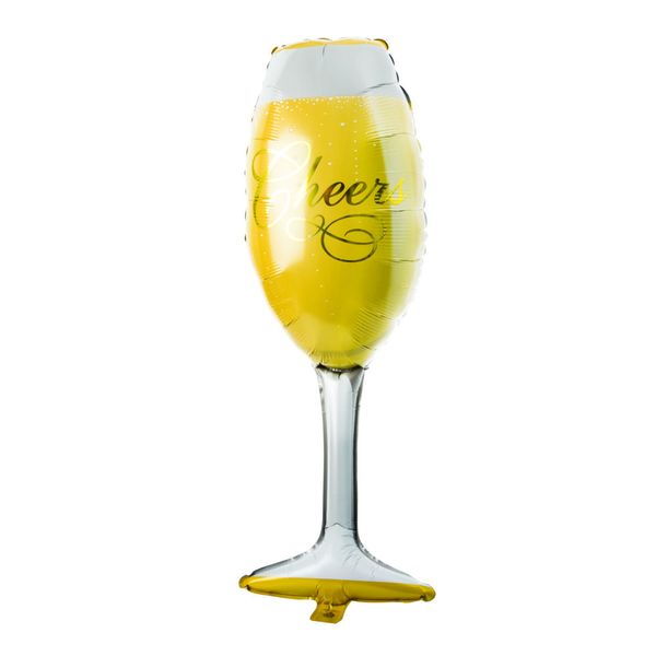 Champagne Glass Foil Balloon - 90cm