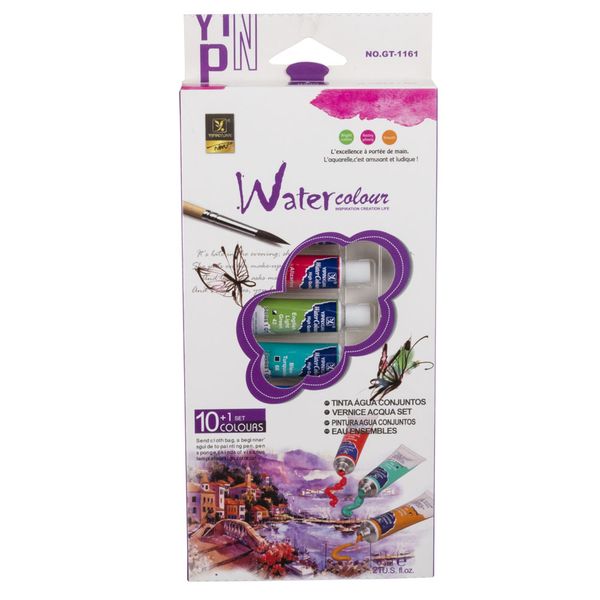Watercolour Paint Set - 10 Piece