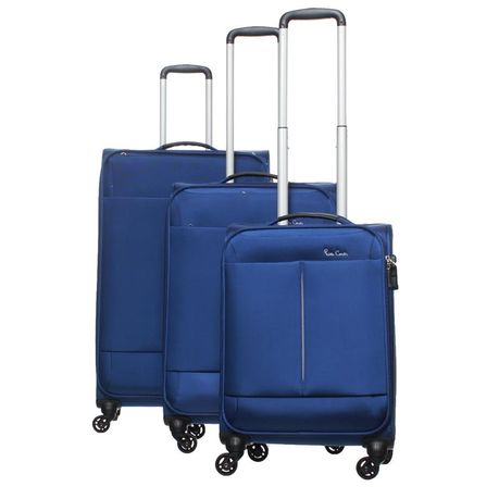 pierre cardin 3 piece luggage set