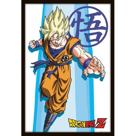 Dragon Ball Z - SS Goku Poster with Black Frame | Buy Online in South  Africa 