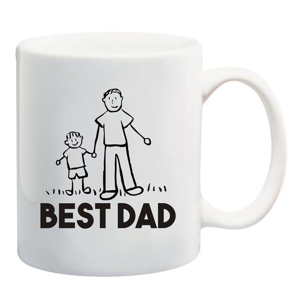 Qtees Africa Best Dad Mug