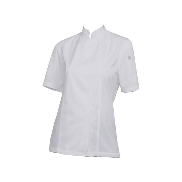 Chef Works Springfield Women's Slim Cut Chef Coat - White