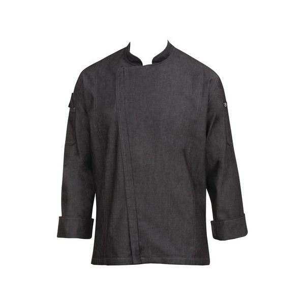 Chef Works - Gramercy Chef Coat - Black Denim