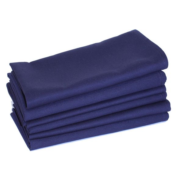 DSA - 100% Cotton Napkins - Navy - Set Of 6