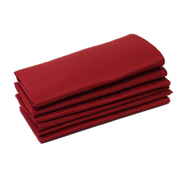 DSA - 100% Cotton Napkins - Red - Set Of 6