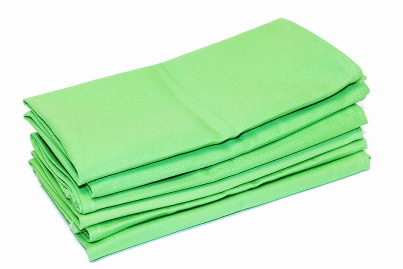 DSA - 100% Cotton Napkins - Lime - Set Of 6