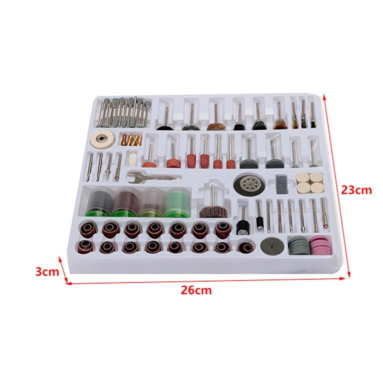 216 Pieces Rotary Tool Accessories Kit Mini Polish Grind Drill Cut Engrave Bits 