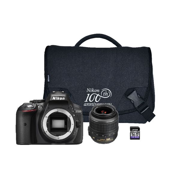 Nikon D5300 24MP DSLR Starter Bundle
