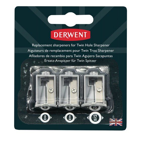 Derwent Twin Hole Sharpener,, 2302353