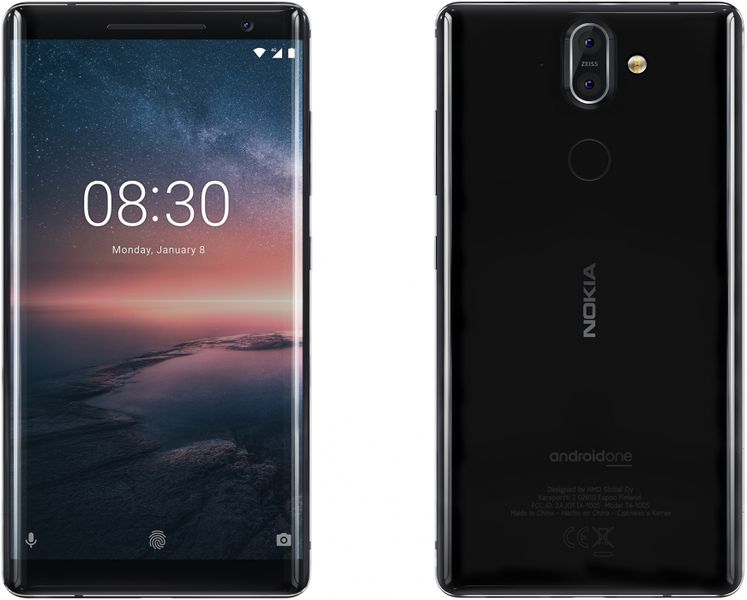 Nokia 8 Sirocco LTE 128GB - Black