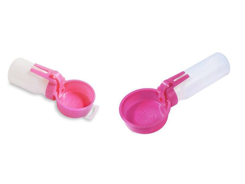 Water Rover Portable Botttle &amp; Bowl 235ml and 760ml (2 Pack - Blue/Pink)