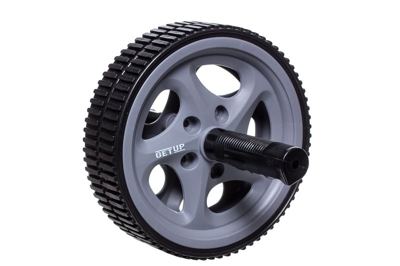 GetUp Booster Ab Wheel - Black &amp; Grey