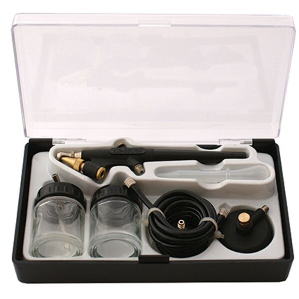 AirCraft - Air Brush Kit with 2 Bowls and Hose