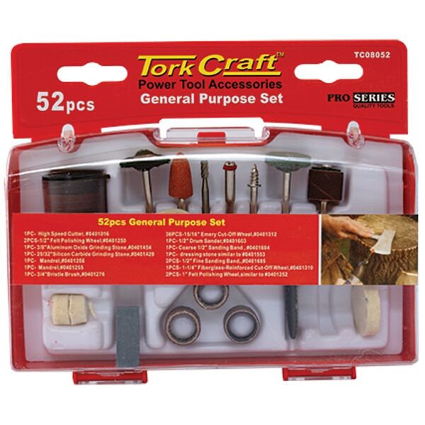 Tork Craft - Mini Rotary General Purpose Set - Set of 52