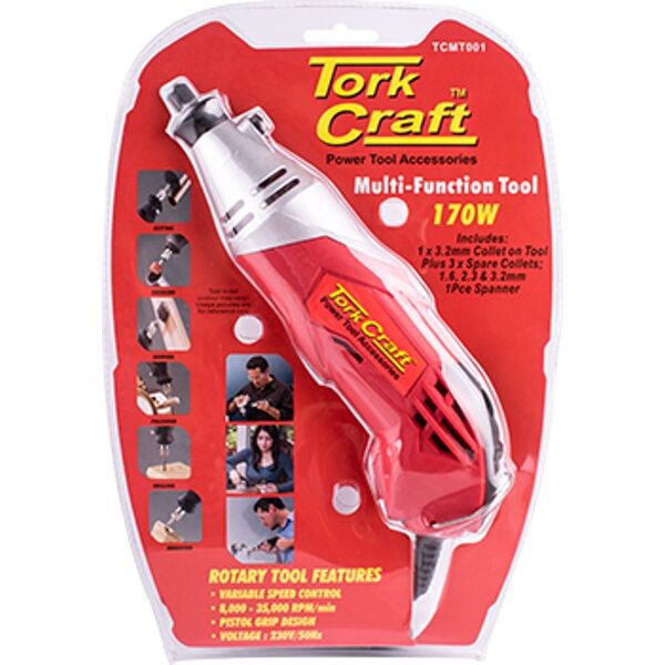 Tork Craft - 170W Rotary Variable Speed Mini Tool