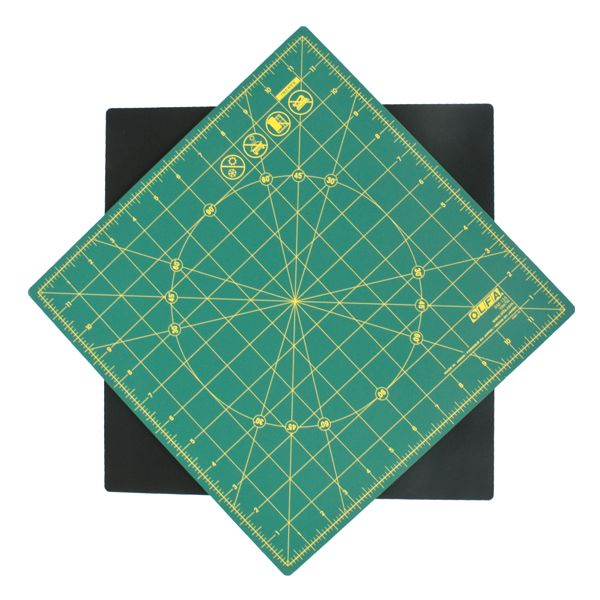 Olfa - 30cm Inches Grid Rotating Mat
