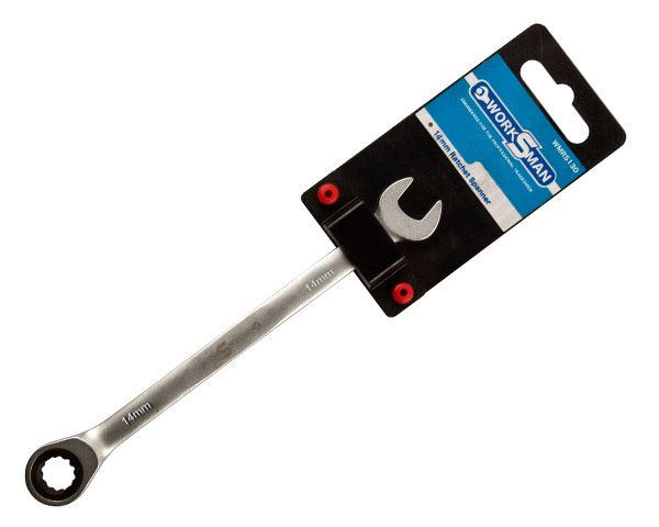 Worksman Ratchet Spanner - 14mm