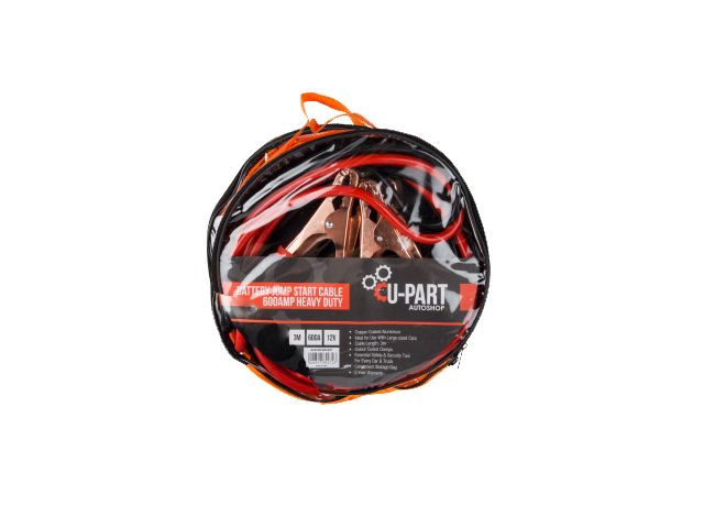 U-Part Autoshop Jumper Cable Heavy Duty - 600Amp