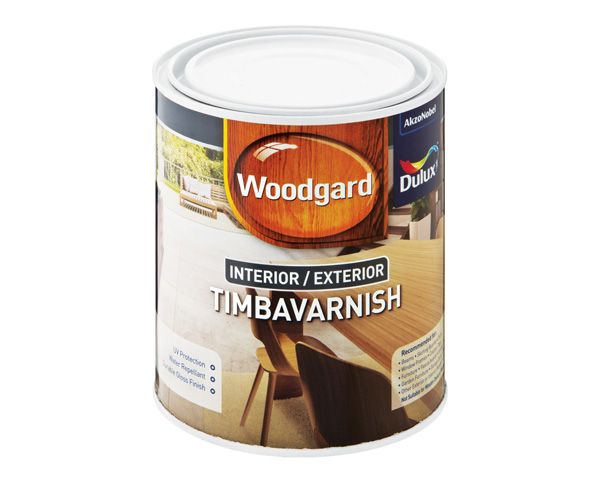 Woodgard 5 Litre Timbavarnish Paint Inter &amp; Exter - Teak