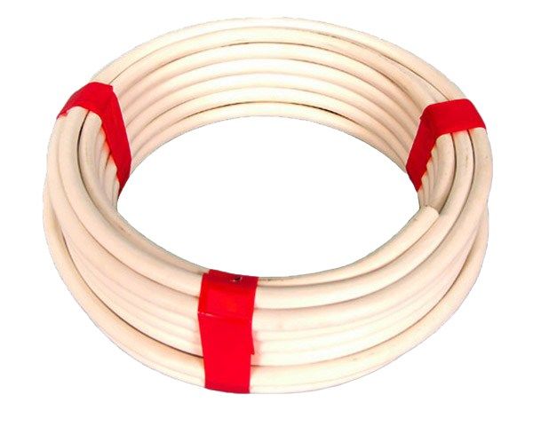 Aberdare Cabtyre Cable 1.5mm 3 core 50m Roll - White