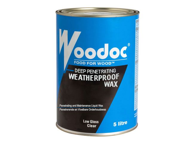 Woodoc Weatherproof Wax Sealer - 5 Litre