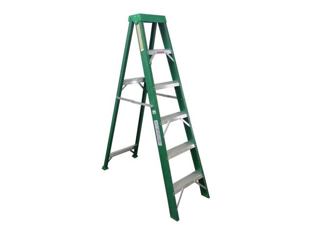 Isaacson 1.8 Metre Single Sided A-Type Ladder - 6 Step