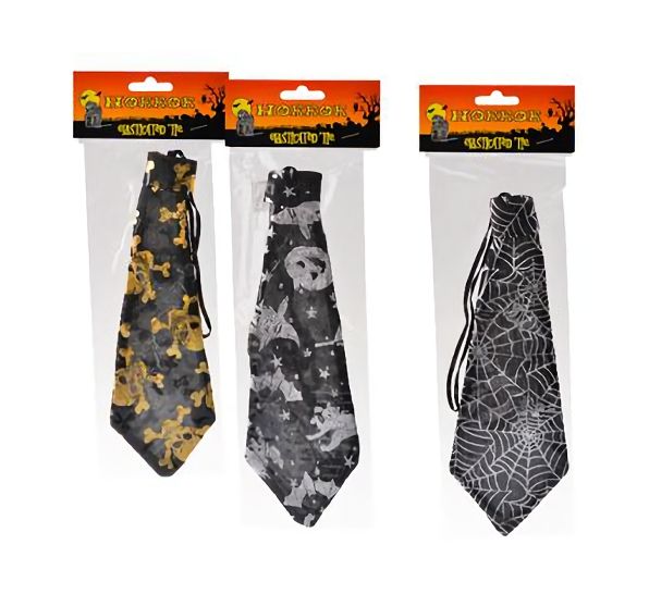 Bulk Pack x 3 Dress Up Access Horror Tie - 33cm