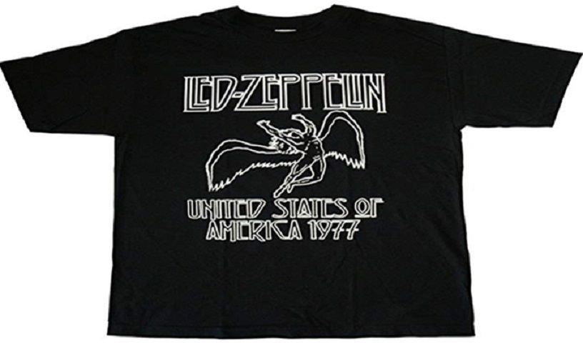RockTs Led Zeppelin (SWAN 1977) T-Shirt 