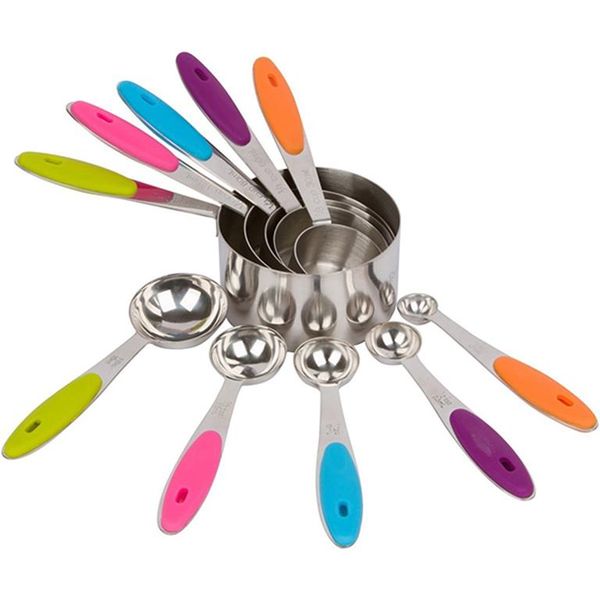 Stainless Steel Measuring Set - 10 Piece
