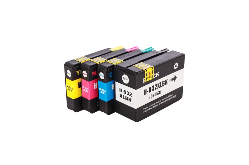 Generic HP 932Xl/933XL Set - Black,Cyan, Magenta &amp; Yellow