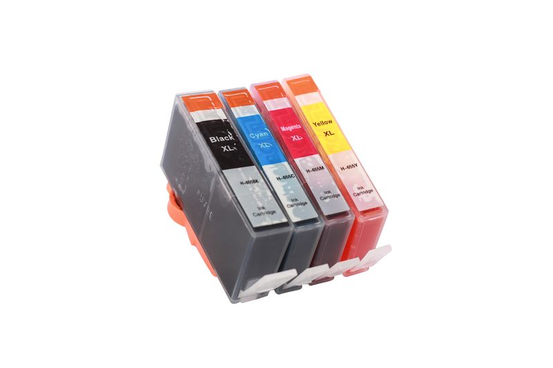 Generic HP 655 Set - Black, Cyan, Magenta &amp; Yellow