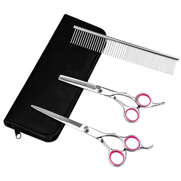 Pet Grooming Scissors Kit - 4 Piece
