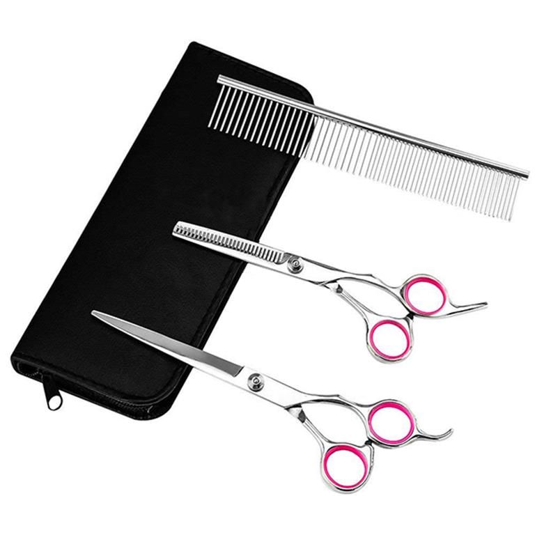 Pet Grooming Scissors Kit 4 Piece Shop Today. Get it Tomorrow