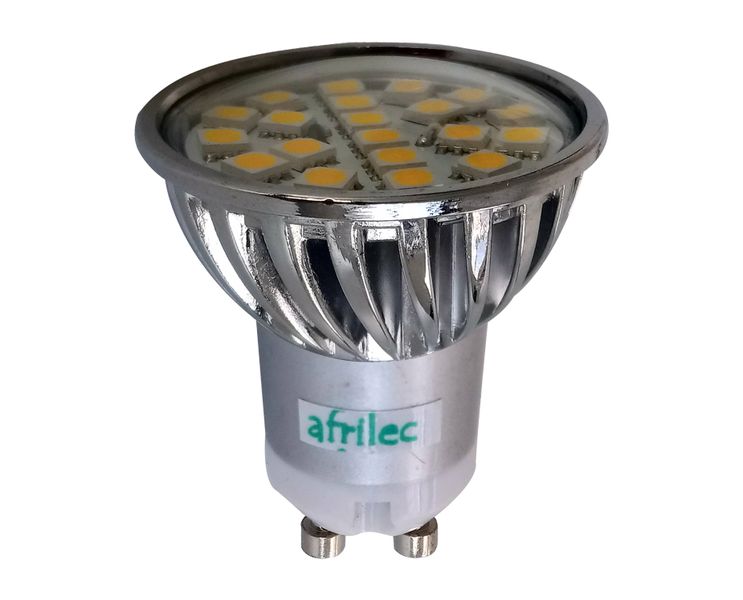 Afrilec 3.6W LED Light-Bulb / Warm White - Set of 5