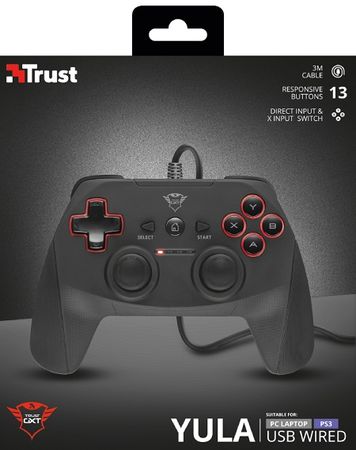 sterk Slaapzaal zuur Trust: GXT 540 Wired Gamepad (PC) | Buy Online in South Africa |  takealot.com