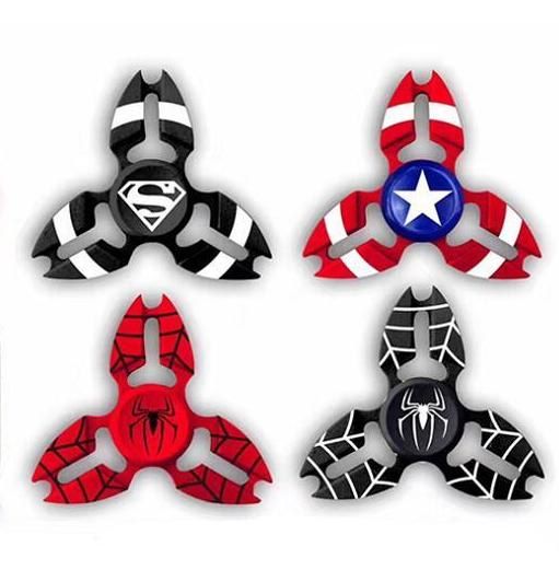 Superhero Fidget Spinner Marvel Pack - Set of 4