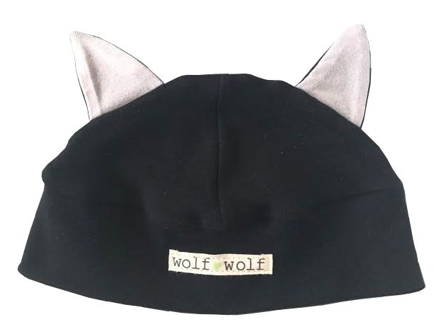 Wolfie Beanie Black