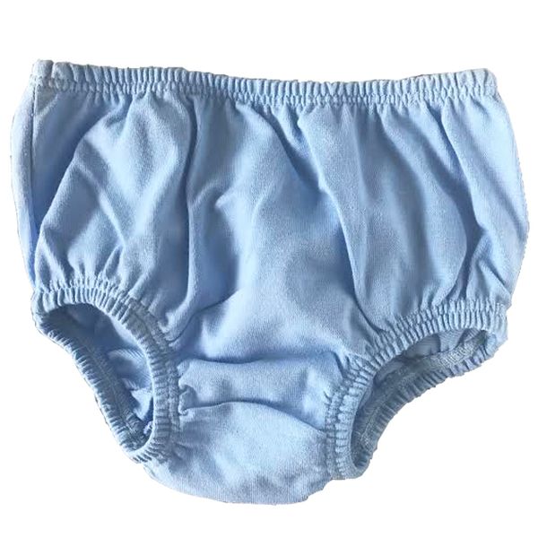 Plain Nappy Cover Blue