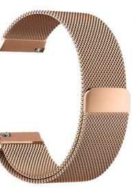 fitbit blaze pink and gold band
