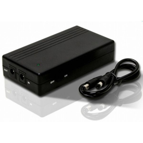 Mini UPS 12V 2A (3700mAh) Backup Battery Power Bank Supply